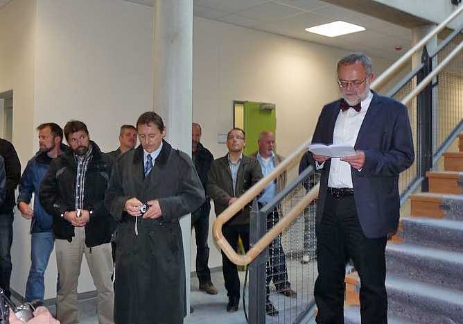 Richtfest Regelschule Ro&szlig;leben