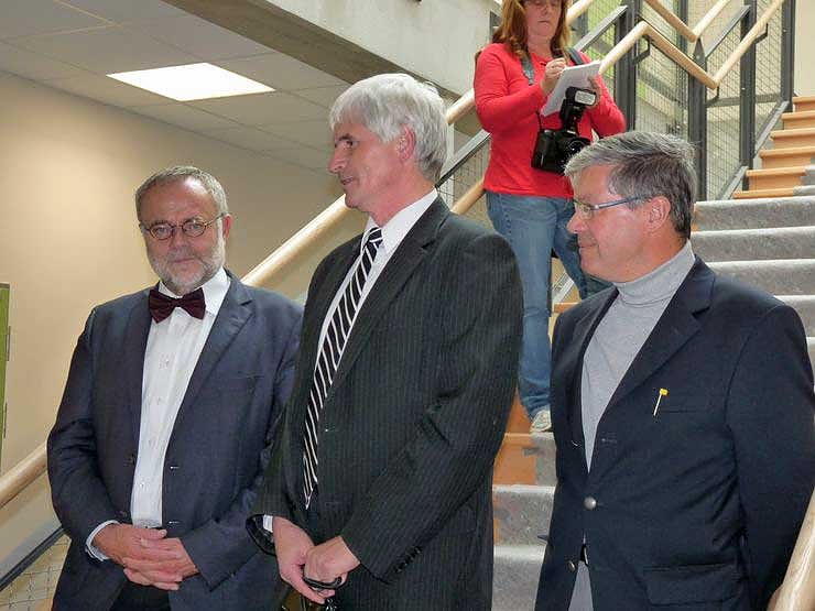 Richtfest Regelschule Ro&szlig;leben