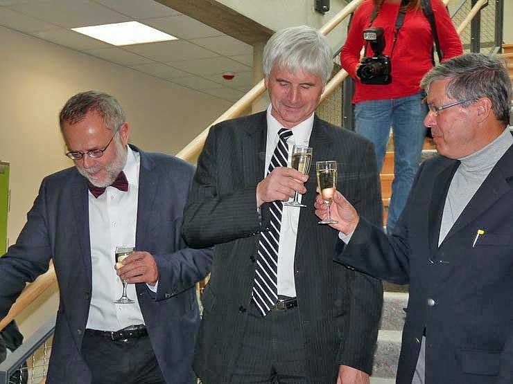 Richtfest Regelschule Ro&szlig;leben