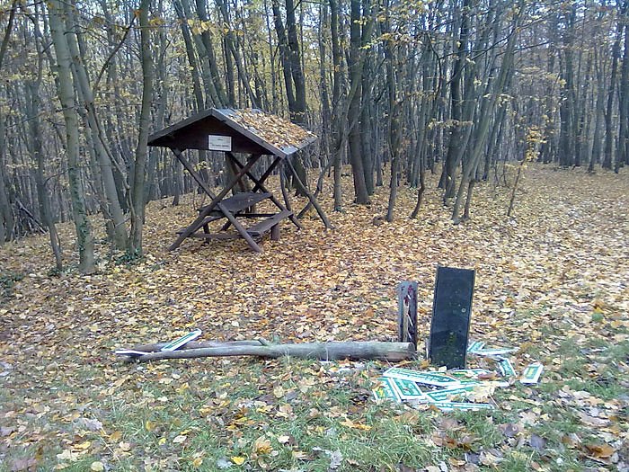 Vandalismus an Wegweisern