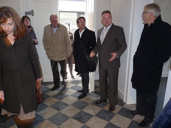 Andrang bei Besichtigung