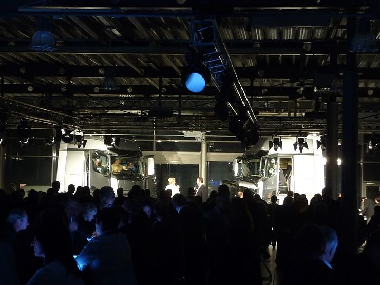 Spektakul&auml;rer Auftritt