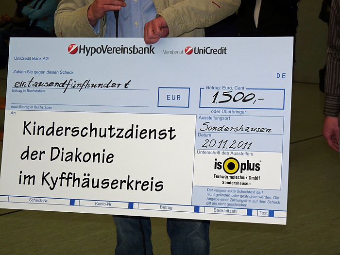 Da wurde kr&auml;ftig getroffen