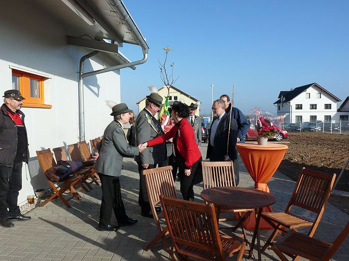 Schokoladentaler an neuem Standtort