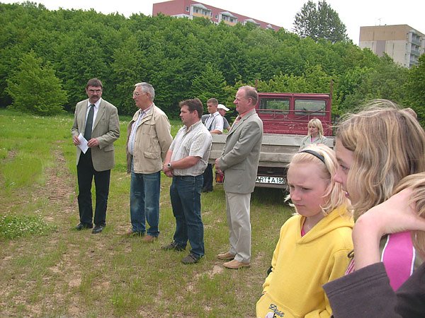 Spatenstich Skaterhalle