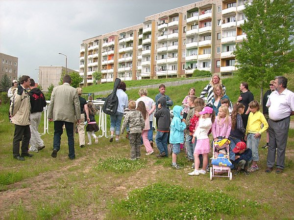 Spatenstich Skaterhalle