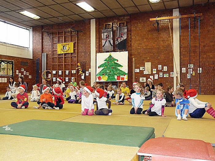 Erfolgreiches Weihnachtsturnen
