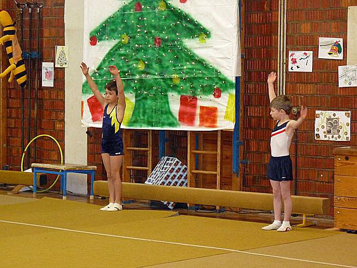 Erfolgreiches Weihnachtsturnen