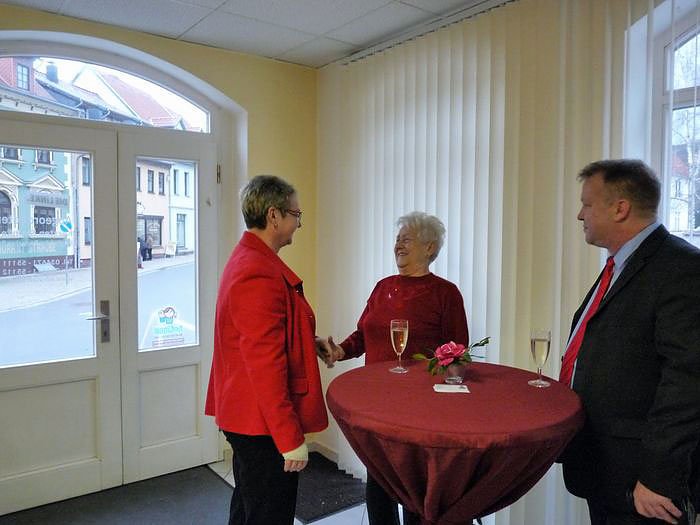 Die Linke gab Empfang