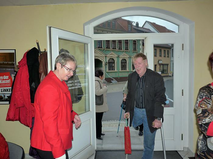 Die Linke gab Empfang