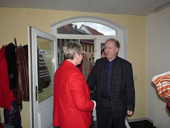 Die Linke gab Empfang