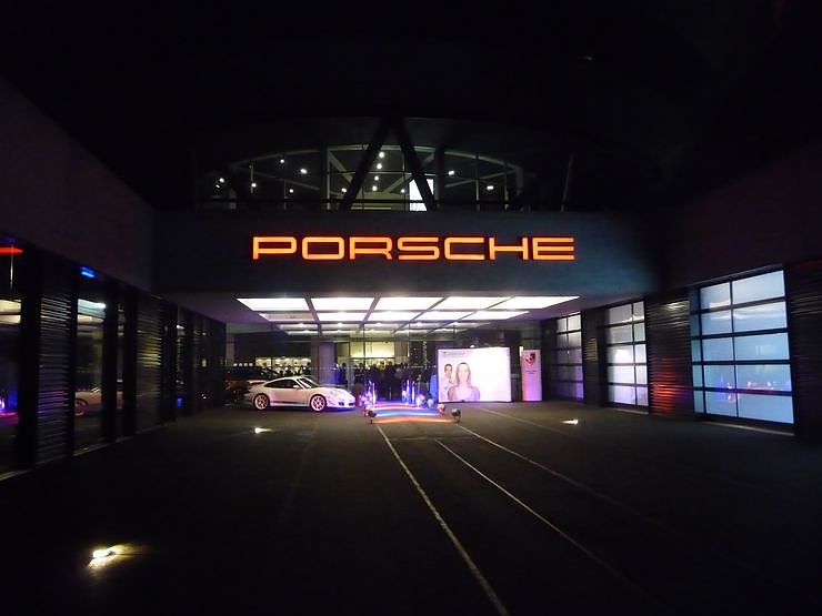 Zu Gast bei Porsche