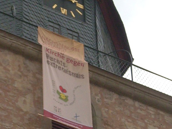 Demonstration gegen Neonazis