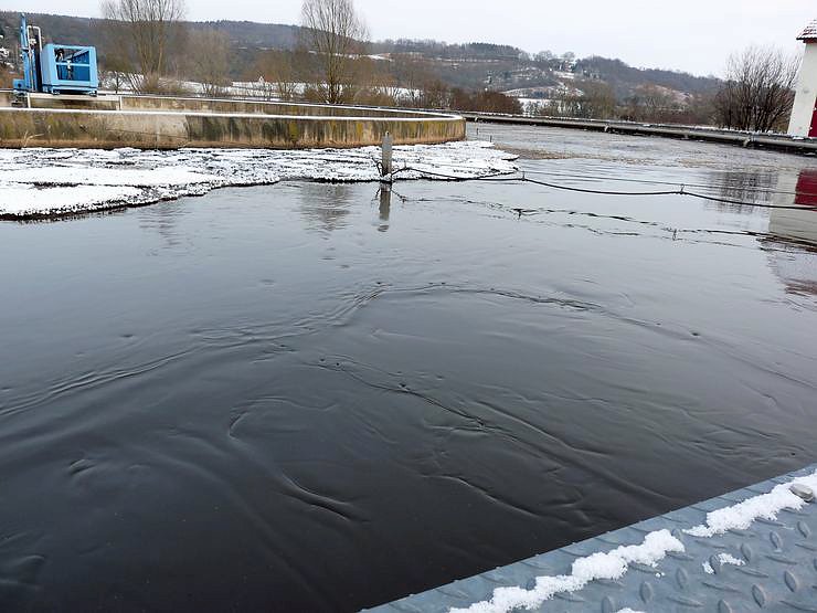 Harte Arbeit f&uuml;r sauberes Abwasser