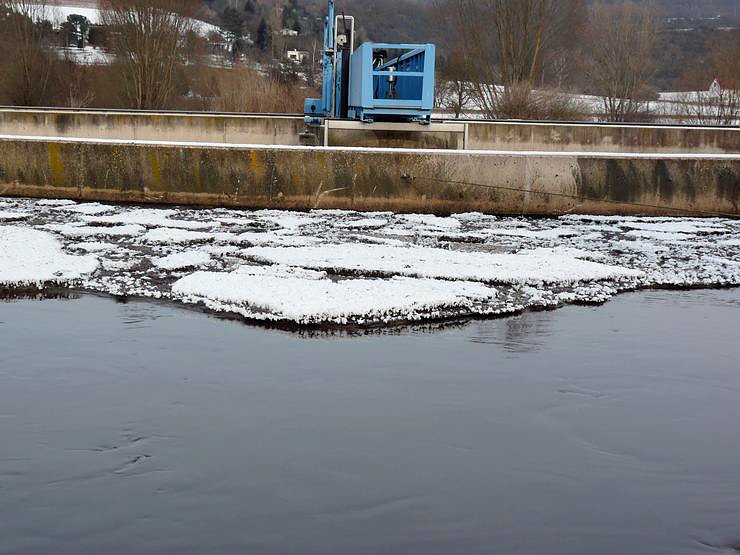 Harte Arbeit f&uuml;r sauberes Abwasser