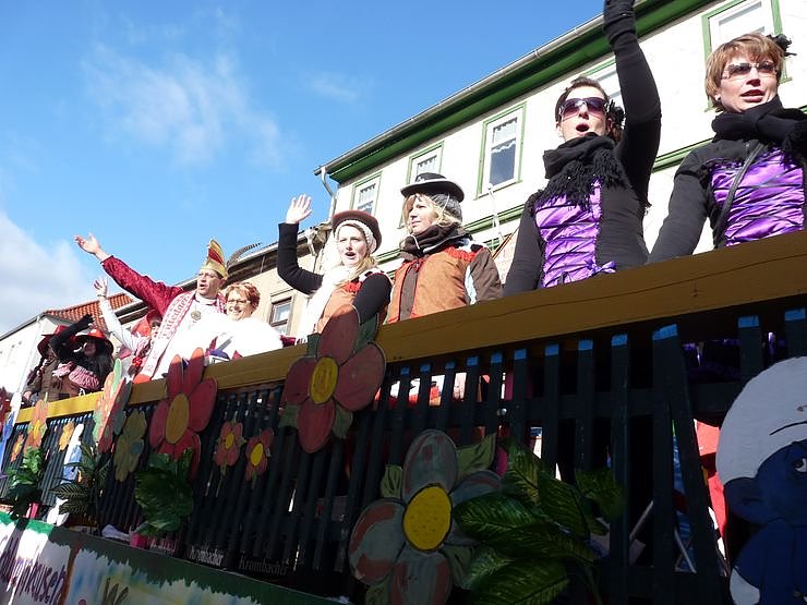 Rosenmontagsumzug Sondershausen