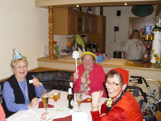 Mit Schalk im Nacken