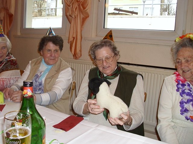 Mit Schalk im Nacken