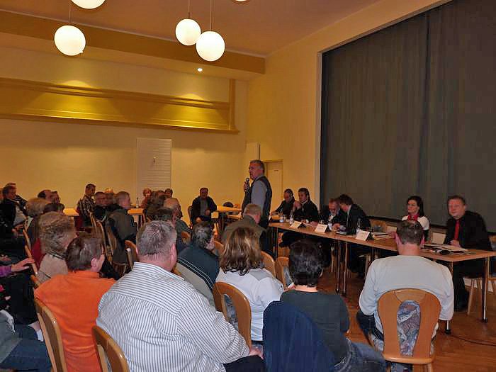 Diskussion um viel Schwein