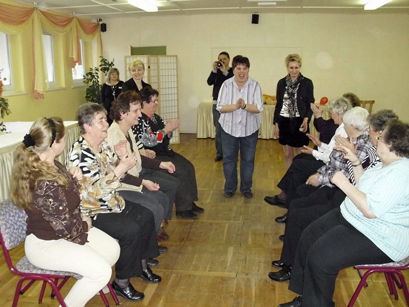 Wohngebiet feierte Frauentag