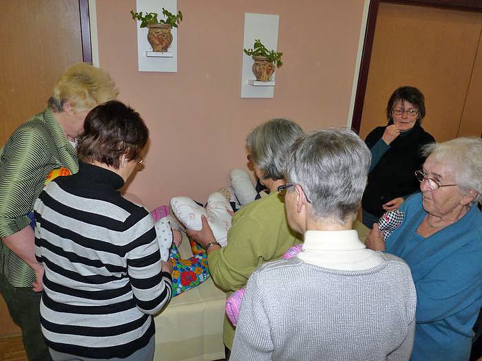 Herzkissen &uuml;bergeben