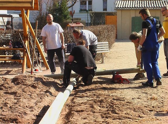 Erfolgreicher Arbeitseinsatz