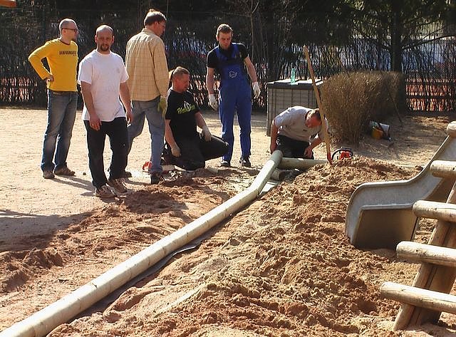 Erfolgreicher Arbeitseinsatz