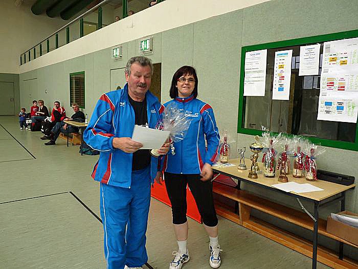 Volleyballer unter sich