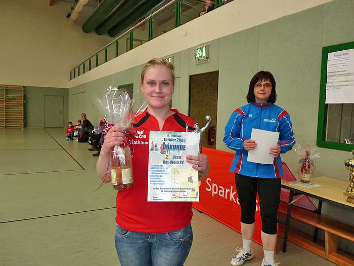 Volleyballer unter sich