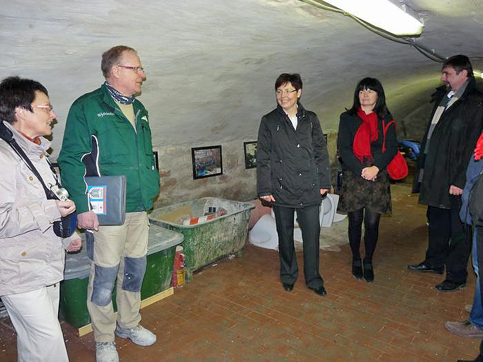 Entstehendes B&uuml;rgerzentrum besucht
