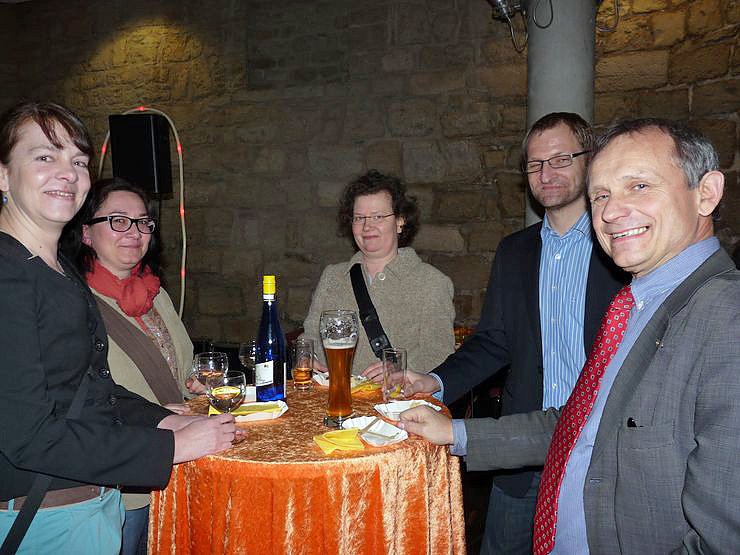 Feiern nach der Arbeit