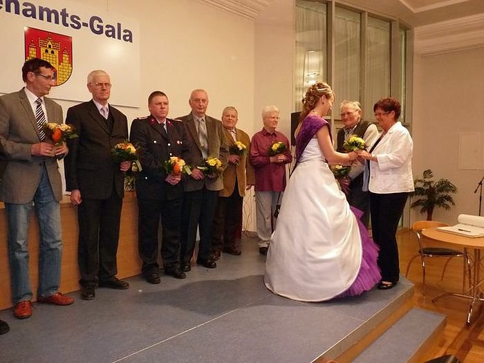 Wieder Ehrenamtliche gew&uuml;rdigt