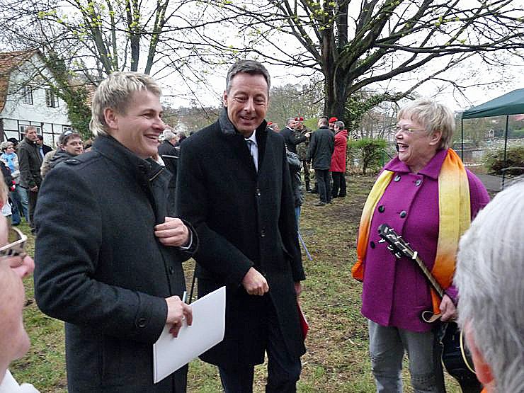 Kurparkerweiterung mit Spatenstich begonnen
