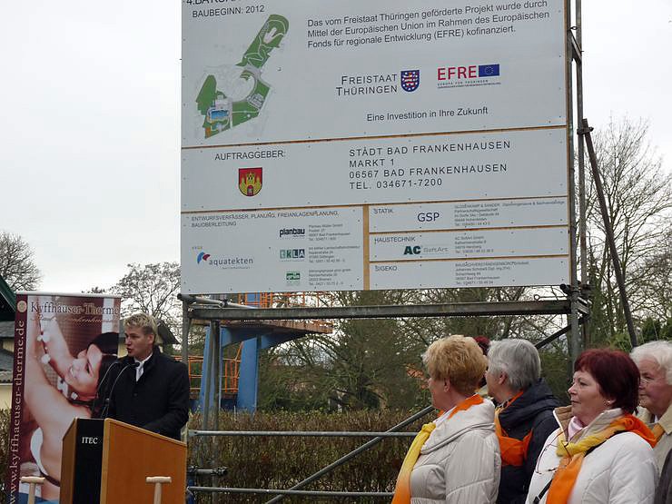 Kurparkerweiterung mit Spatenstich begonnen