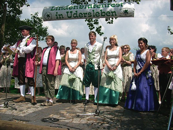 Kr&ouml;nung Laubk&ouml;nig Udersleben