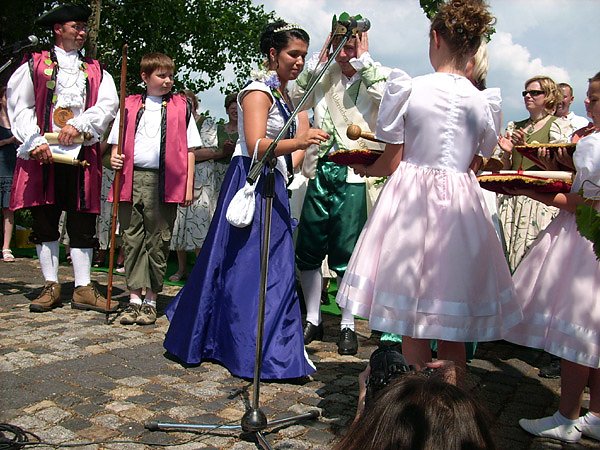 Kr&ouml;nung Laubk&ouml;nig Udersleben