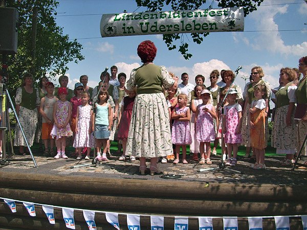 Kr&ouml;nung Laubk&ouml;nig Udersleben