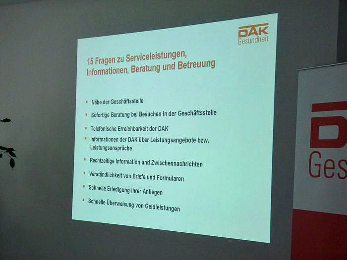 Auszeichnung erhalten