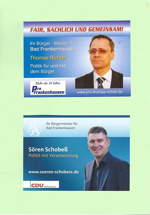 Wahlkampffinale skurril und unappetitlich