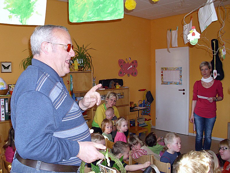 Beim Kita Geburtstag