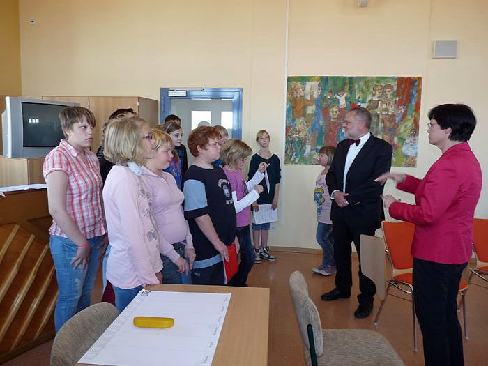 F&ouml;rderzentrum besucht