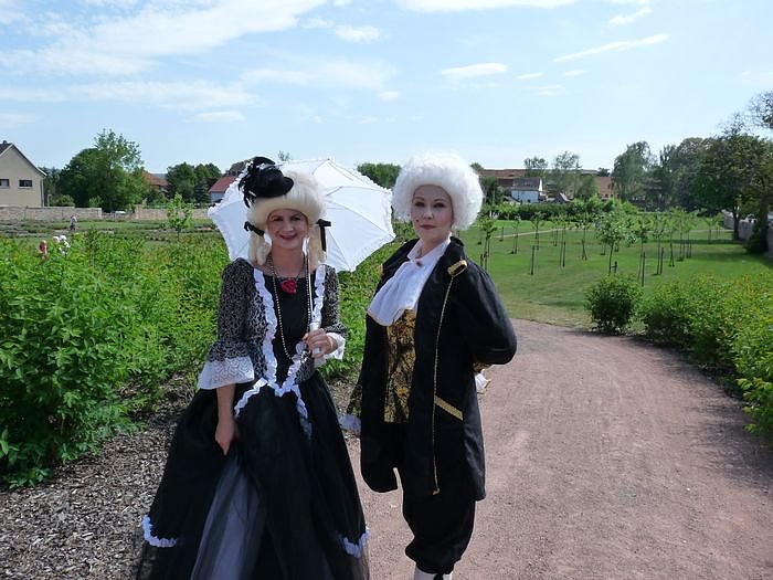 In der Orangerie gefeiert