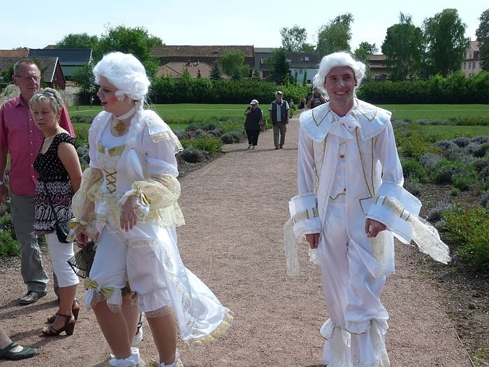 In der Orangerie gefeiert