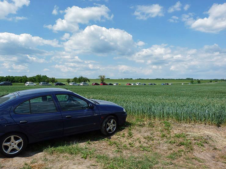 Welche Menschenmassen!