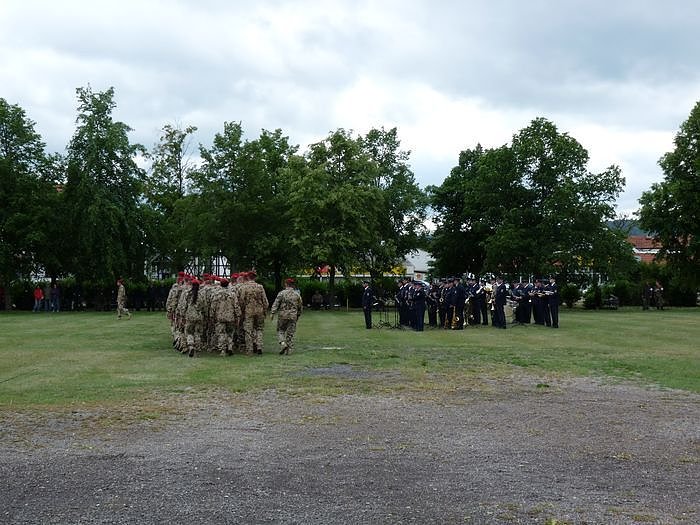 Soldaten verabschiedet