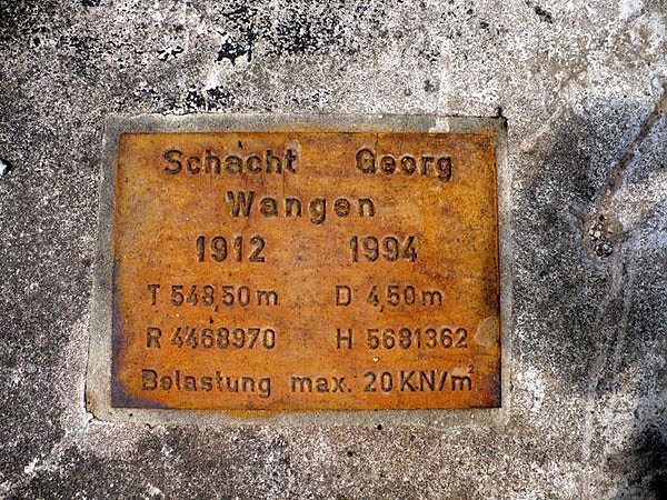 Schacht Georg und Wangen