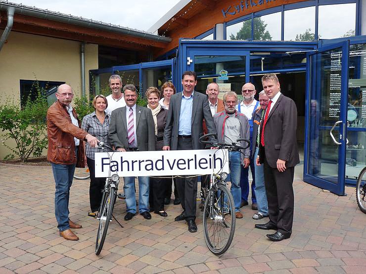Fahrradverleih er&ouml;ffnet