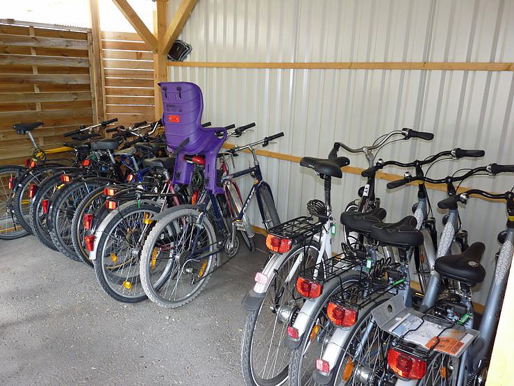 Fahrradverleih er&ouml;ffnet