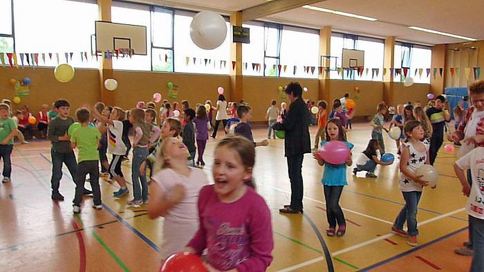 Beachparty im Trockenem
