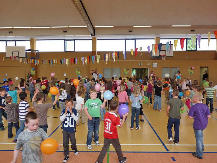 Beachparty im Trockenem